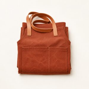 Waxed Canvas Work Apron