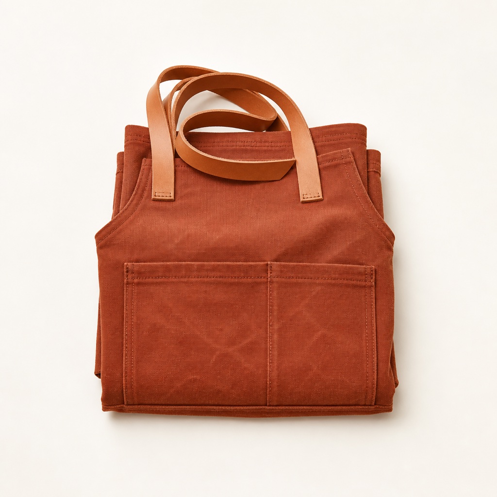 Waxed Canvas Work Apron