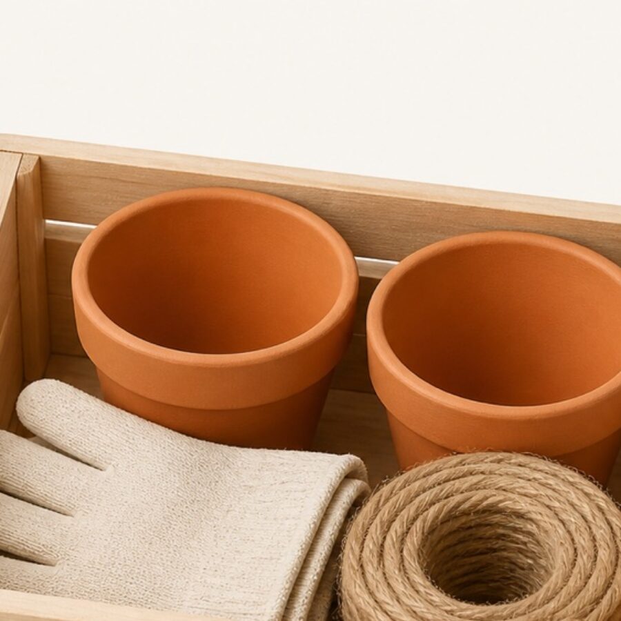 Potting Bench Gift Crate - detail A