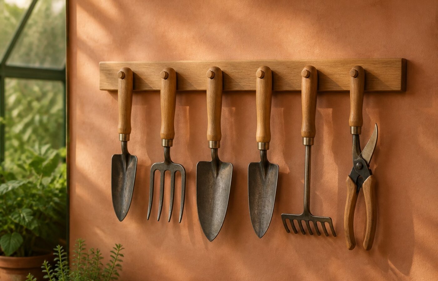 One bench, five tools, the whole first year