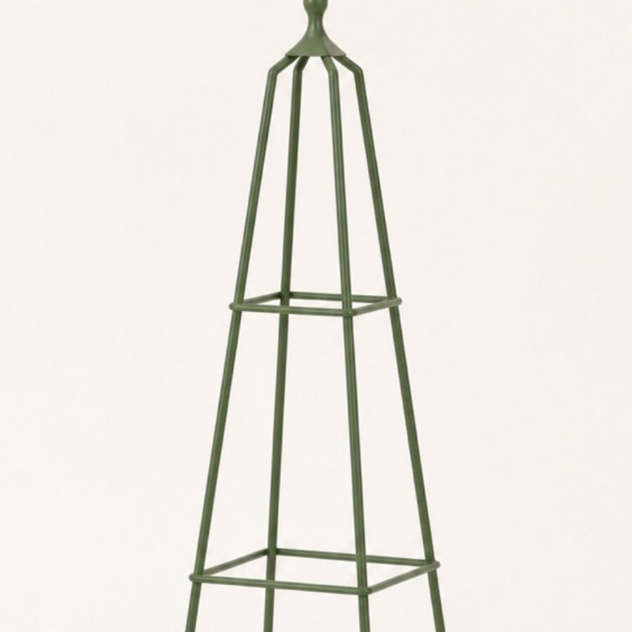 Moss Green Obelisk Trellis - detail A