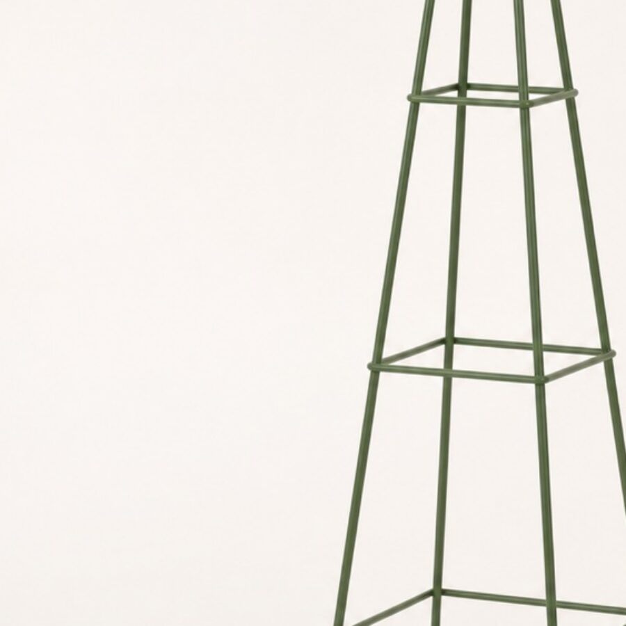 Moss Green Obelisk Trellis - detail B