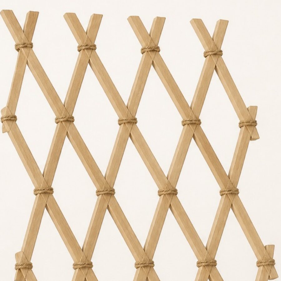 Folding Willow Lattice Support - detail A