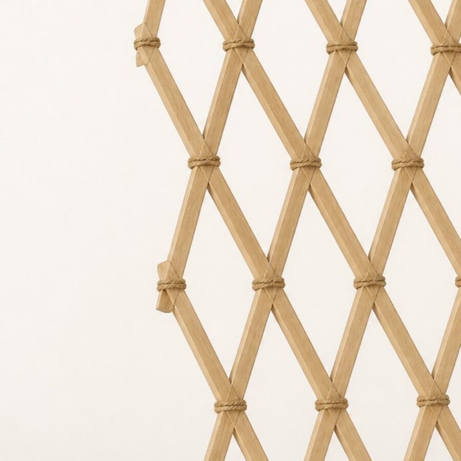 Folding Willow Lattice Support - detail B