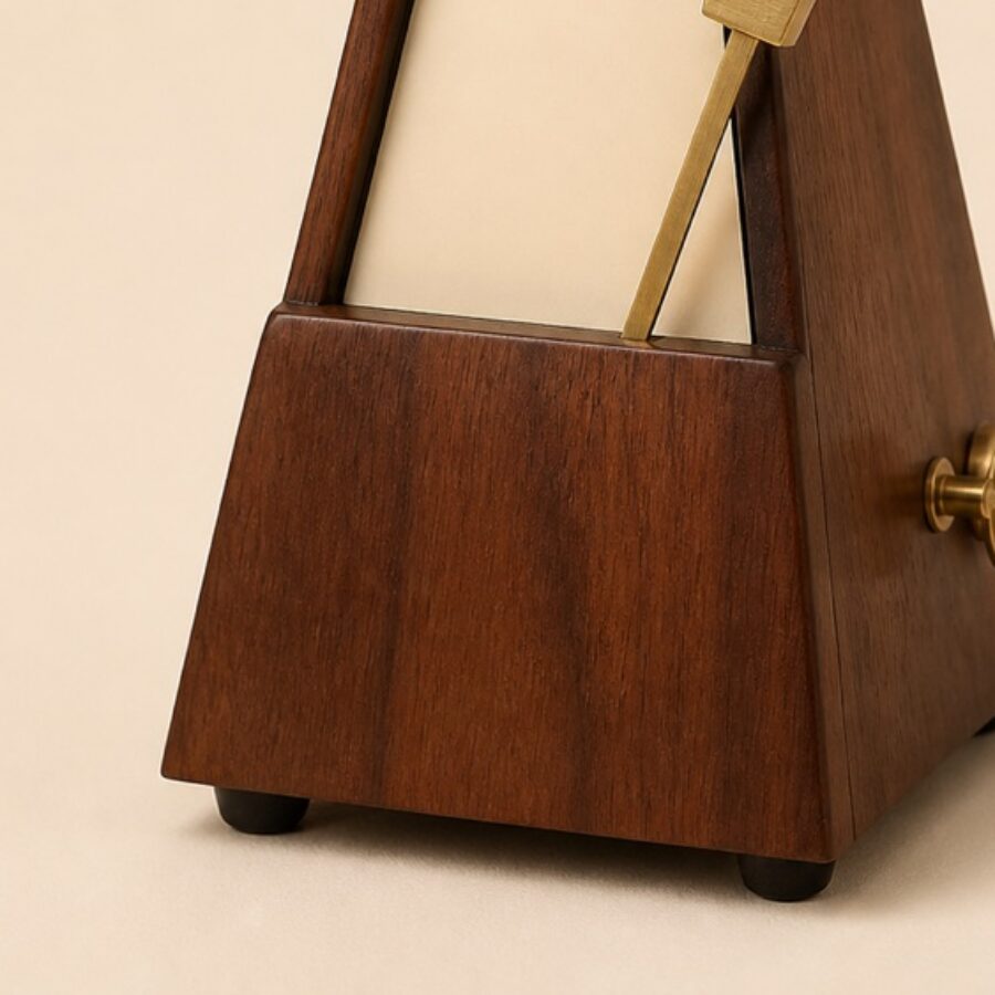 Walnut Pendulum Metronome - Detail B