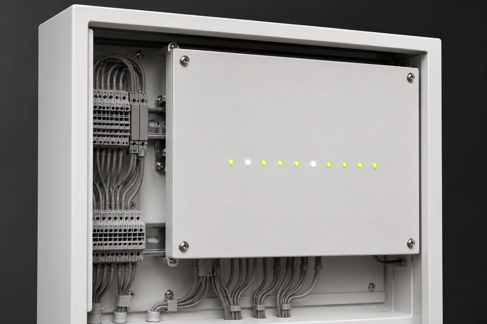 Central battery system control board