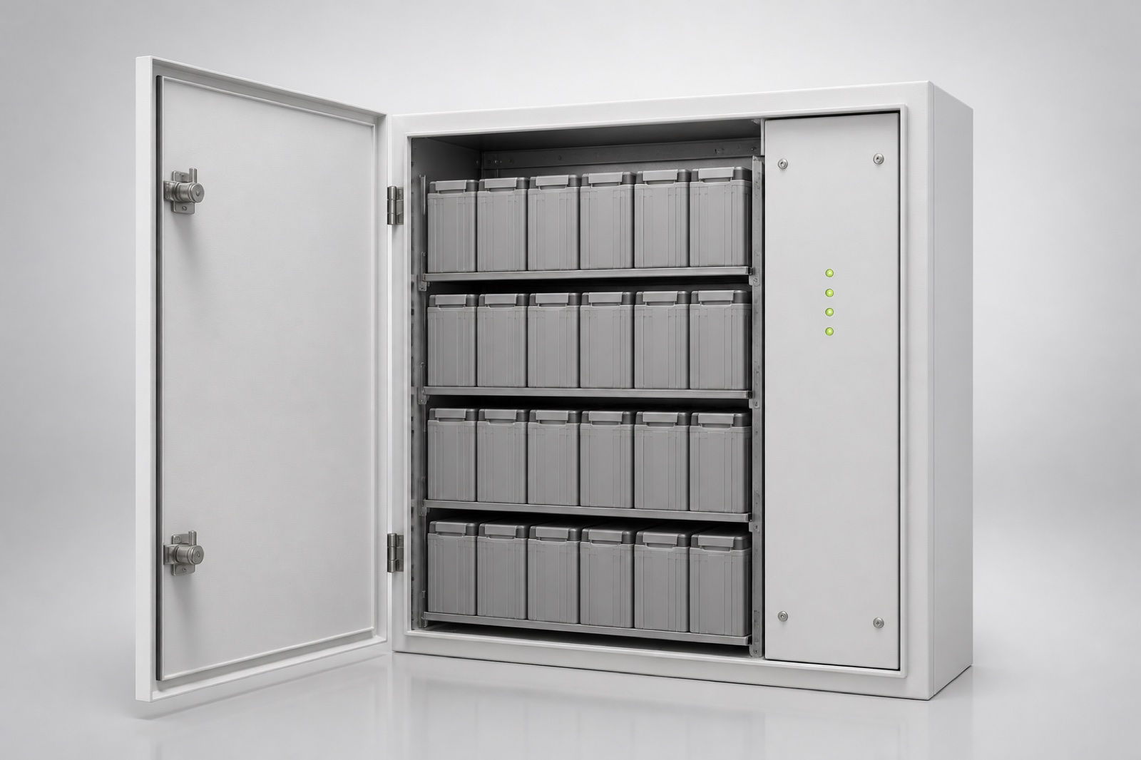 Central battery emergency lighting cabinet