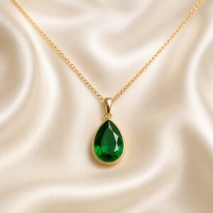 Dewdrop Gemstone Pendant