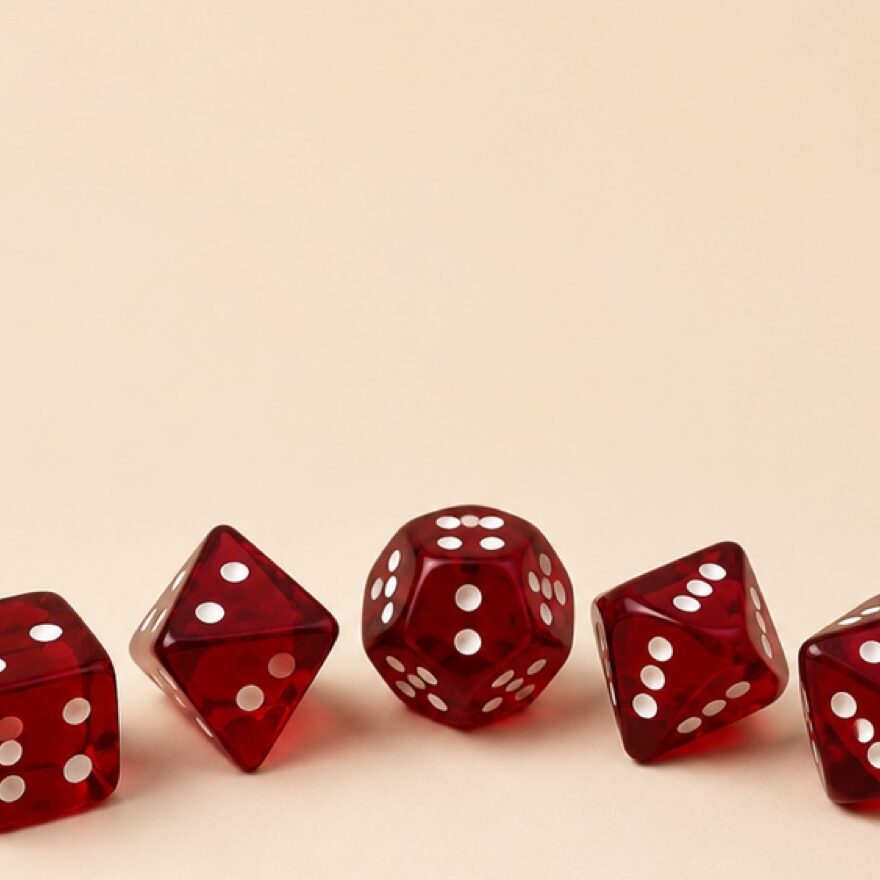 Ember Resin Dice Set - Image 2