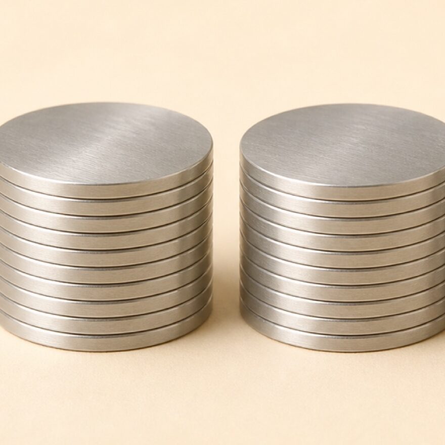 Brushed Metal Counter Set - Image 3